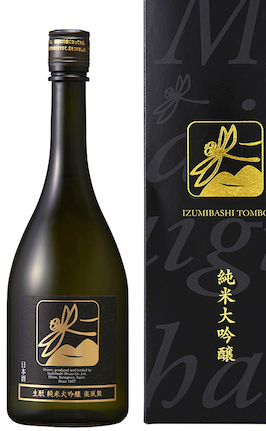 'Izumibashi' Junmai Daiginjo Tonbo Label Rakufumai Kimoto Zukuri (16%) 720ml [Box of 12]